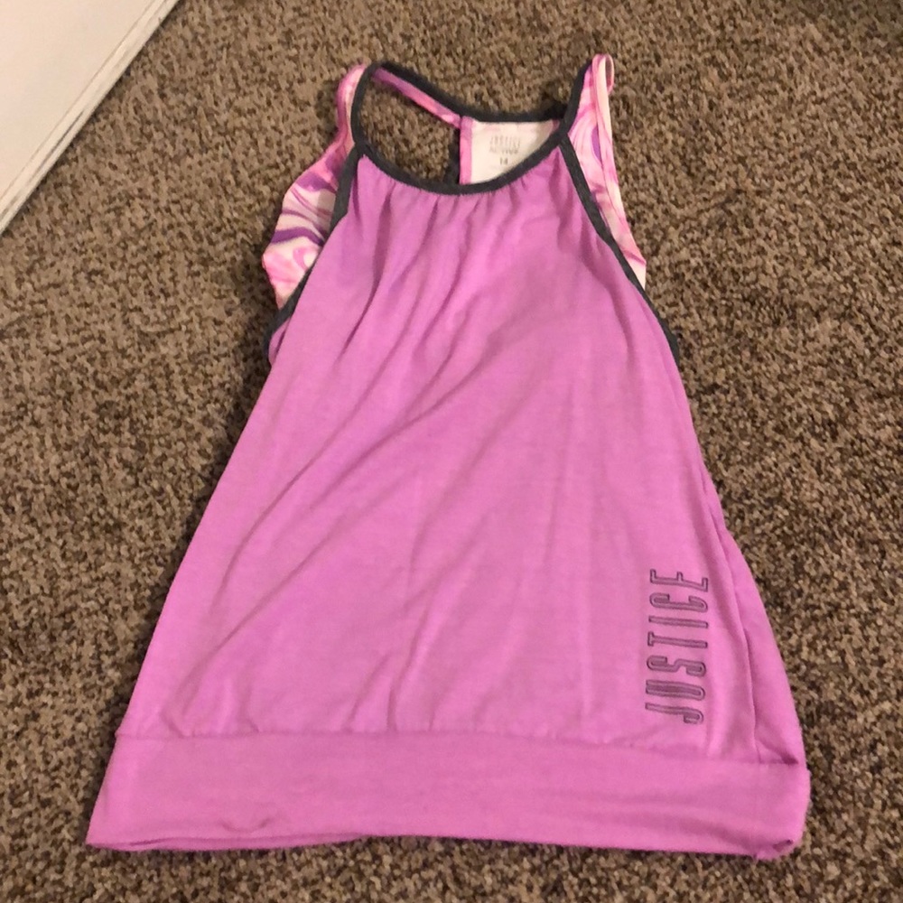 3 active tank tops from justice